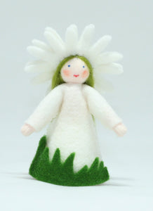 Handmade Daisy Fairy Doll by Ambrosius – Eco-Friendly Wool Felt Waldorf Toy from Eco Flower Fairies LLC