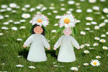 Daisy Fairy Doll – 2.5” Handmade Felt Waldorf Decoration by Ambrosius