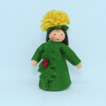 Handmade Dandelion Fairy Doll by Ambrosius – Eco-Friendly Wool Felt Waldorf Toy from Eco Flower Fairies LLC
