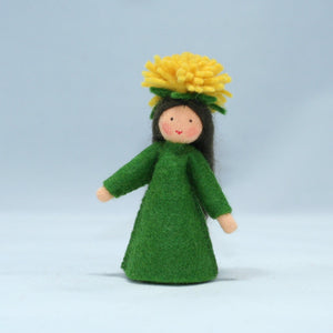Handmade Dandelion Fairy Doll by Ambrosius – Eco-Friendly Wool Felt Waldorf Toy from Eco Flower Fairies LLC