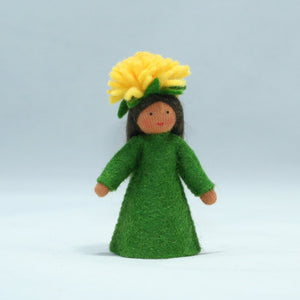 Handmade Dandelion Fairy Doll by Ambrosius – Eco-Friendly Wool Felt Waldorf Toy from Eco Flower Fairies LLC
