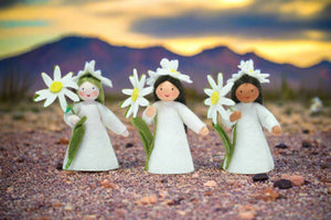 Handmade Desert Star Fairy Doll by Ambrosius – Eco-Friendly Wool Felt Waldorf Toy from Eco Flower Fairies LLC