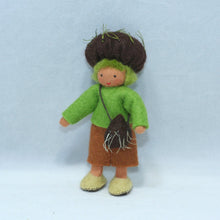Handmade Earth Child Doll by Ambrosius – Eco-Friendly Wool Felt Waldorf Toy from Eco Flower Fairies LLC