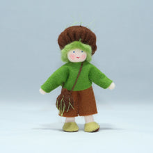Handmade Earth Child Doll by Ambrosius – Eco-Friendly Wool Felt Waldorf Toy from Eco Flower Fairies LLC