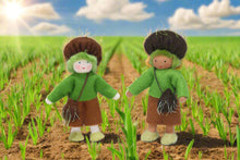 Handmade Earth Child Doll by Ambrosius – Eco-Friendly Wool Felt Waldorf Toy from Eco Flower Fairies LLC