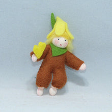 Handmade Easter Tree  Baby Doll by Ambrosius – Eco-Friendly Wool Felt Waldorf Toy from Eco Flower Fairies LLC