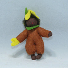 Handmade Easter Tree  Baby Doll by Ambrosius – Eco-Friendly Wool Felt Waldorf Toy from Eco Flower Fairies LLC