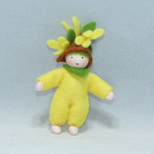 Handmade Easter Tree  Baby Doll by Ambrosius – Eco-Friendly Wool Felt Waldorf Toy from Eco Flower Fairies LLC