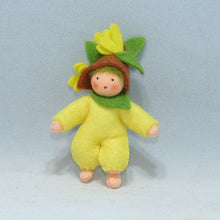 Handmade Easter Tree  Baby Doll by Ambrosius – Eco-Friendly Wool Felt Waldorf Toy from Eco Flower Fairies LLC