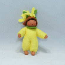 Handmade Easter Tree  Baby Doll by Ambrosius – Eco-Friendly Wool Felt Waldorf Toy from Eco Flower Fairies LLC