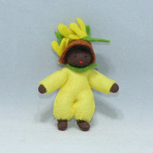 Handmade Easter Tree  Baby Doll by Ambrosius – Eco-Friendly Wool Felt Waldorf Toy from Eco Flower Fairies LLC