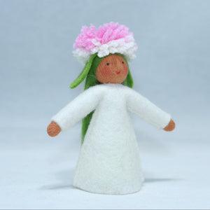 Handmade English Daisy Fairy Doll by Ambrosius – Eco-Friendly Wool Felt Waldorf Toy from Eco Flower Fairies LLC