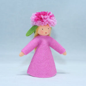 Handmade English Daisy Fairy Doll by Ambrosius – Eco-Friendly Wool Felt Waldorf Toy from Eco Flower Fairies LLC