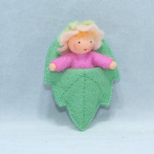 Handmade Flower Baby Fairy Doll by Ambrosius – Eco-Friendly Wool Felt Waldorf Toy from Eco Flower Fairies LLC