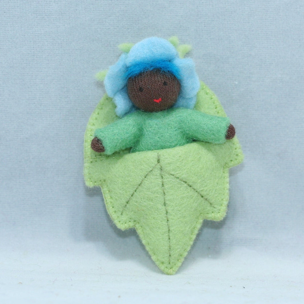 Handmade Flower Baby Fairy Doll by Ambrosius – Eco-Friendly Wool Felt Waldorf Toy from Eco Flower Fairies LLC