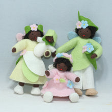 Handmade Flower Fairy Doll Family by Ambrosius – Eco-Friendly Wool Felt Waldorf Toy from Eco Flower Fairies LLC