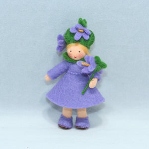 Handmade Flower Pixie Doll by Ambrosius – Eco-Friendly Wool Felt Waldorf Toy from Eco Flower Fairies LLC