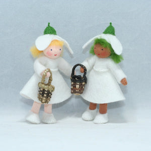 Handmade Flower Pixie Doll by Ambrosius – Eco-Friendly Wool Felt Waldorf Toy from Eco Flower Fairies LLC
