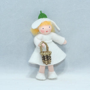 Handmade Flower Pixie Doll by Ambrosius – Eco-Friendly Wool Felt Waldorf Toy from Eco Flower Fairies LLC