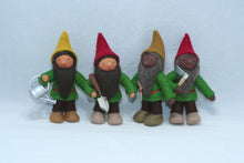 Gnome World - Forest Gnome Helper Doll – 2.5" Handmade Felt Waldorf Decoration by Ambrosius