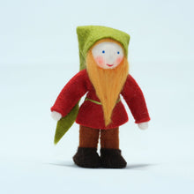 Handmade Forest Gnome Helper Doll by Ambrosius – Eco-Friendly Wool Felt Waldorf Toy from Eco Flower Fairies LLC