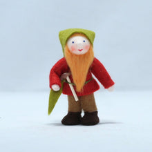 Handmade Forest Gnome Helper Doll by Ambrosius – Eco-Friendly Wool Felt Waldorf Toy from Eco Flower Fairies LLC