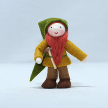 Handmade Forest Gnome Helper Doll by Ambrosius – Eco-Friendly Wool Felt Waldorf Toy from Eco Flower Fairies LLC