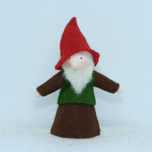 Handmade Forest Gnome Guardian Doll by Ambrosius – Eco-Friendly Wool Felt Waldorf Toy from Eco Flower Fairies LLC