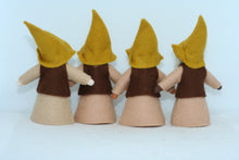 Gnome World - Forest Gnome Guardian Doll – 3.5” Handmade Felt Waldorf Decoration by Ambrosius