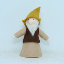 Handmade Forest Gnome Guardian Doll by Ambrosius – Eco-Friendly Wool Felt Waldorf Toy from Eco Flower Fairies LLC