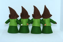 Gnome World - Forest Gnome Guardian Doll – 3.5” Handmade Felt Waldorf Decoration by Ambrosius
