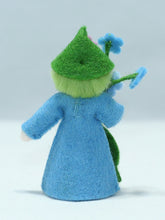 Forget-Me-Not Fairy Doll – 2.5” & 3" Handmade Felt Waldorf Decorations by Ambrosius