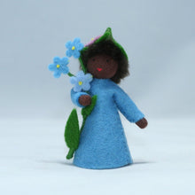 Forget-Me-Not Fairy Doll – 2.5” & 3" Handmade Felt Waldorf Decorations by Ambrosius