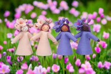 Handmade Freesia Fairy Doll by Ambrosius – Eco-Friendly Wool Felt Waldorf Toy from Eco Flower Fairies LLC
