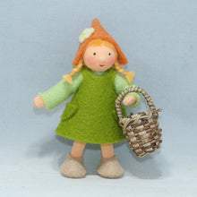 Handmade Garden Gnome Doll by Ambrosius – Eco-Friendly Wool Felt Waldorf Toy from Eco Flower Fairies LLC