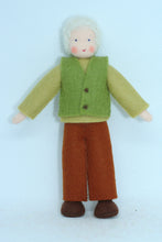 Handmade Grandfather Doll by Ambrosius – Eco-Friendly Wool Felt Waldorf Toy from Eco Flower Fairies LLC