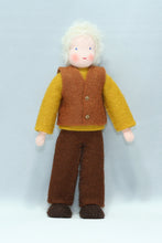 Handmade Grandfather Doll by Ambrosius – Eco-Friendly Wool Felt Waldorf Toy from Eco Flower Fairies LLC