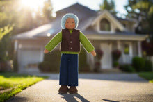Handmade Grandfather Doll by Ambrosius – Eco-Friendly Wool Felt Waldorf Toy from Eco Flower Fairies LLC