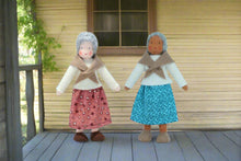 Handmade Grandmother Doll by Ambrosius – Eco-Friendly Wool Felt Waldorf Toy from Eco Flower Fairies LLC
