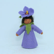 Handmade Hibiscus Fairy Doll by Ambrosius – Eco-Friendly Wool Felt Waldorf Toy from Eco Flower Fairies LLC