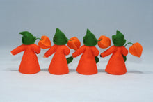 Japanese Lantern Fairy Doll – 2.5", 3" & 3.5" Handmade Felt Waldorf Decorations by Ambrosius