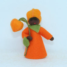 Handmade Japanese Lantern  Fairy Doll by Ambrosius – Eco-Friendly Wool Felt Waldorf Toy from Eco Flower Fairies LLC