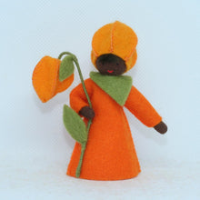 Handmade Japanese Lantern  Fairy Doll by Ambrosius – Eco-Friendly Wool Felt Waldorf Toy from Eco Flower Fairies LLC
