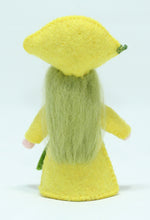 Lemon Fairy Doll – 2.5" & 3" Handmade Felt Waldorf Decoration by Ambrosius