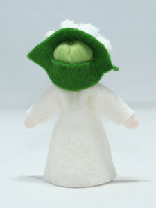 Lily of the Valley Fairy Doll – 2.5" & 3" Handmade Felt Waldorf Decorations by Ambrosius