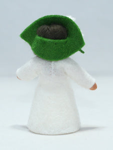 Lily of the Valley Fairy Doll – 2.5" & 3" Handmade Felt Waldorf Decorations by Ambrosius