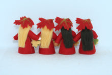 Maple Fairy Doll – 2.5" & 3.5" Handmade Felt Waldorf Decorations by Ambrosius