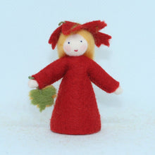 Handmade Maple Fairy Doll by Ambrosius – Eco-Friendly Wool Felt Waldorf Toy from Eco Flower Fairies LLC