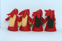 Maple Fairy Doll – 2.5" & 3.5" Handmade Felt Waldorf Decorations by Ambrosius