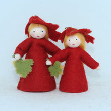Handmade Maple Fairy Doll by Ambrosius – Eco-Friendly Wool Felt Waldorf Toy from Eco Flower Fairies LLC